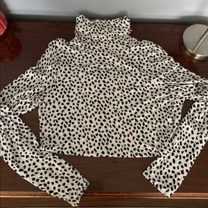 Dalmatian Spot Turtleneck